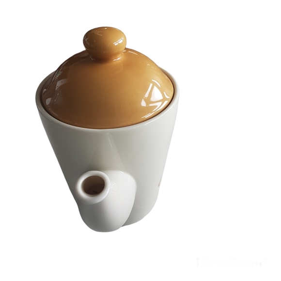 Tim Hortons Teapot Classic Honey Porcelain Always Fresh Logo - Picture 3 of 8